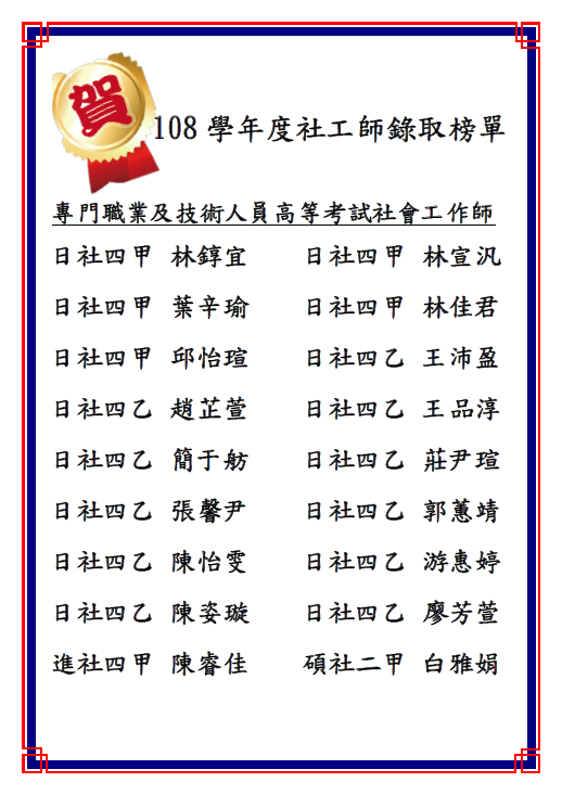 榜單